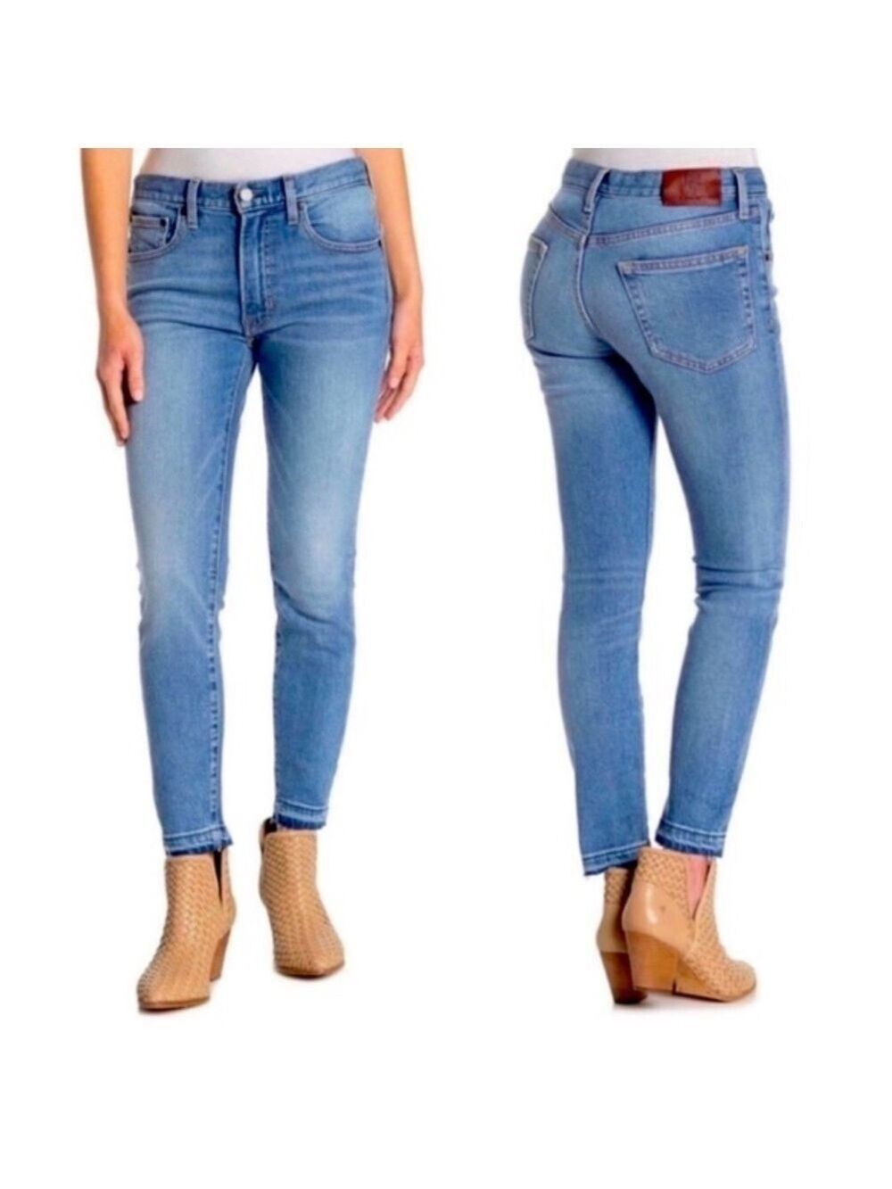 Frye  Mid-Rise Skinny Jeans